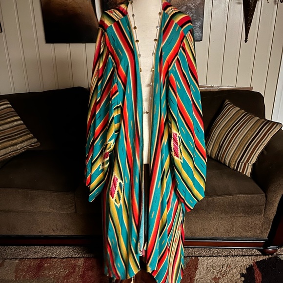 Lucky & Blessed • Size 3X • Boho • Dress/Cardigan Vest Set • Multi-Colors - Picture 13 of 16